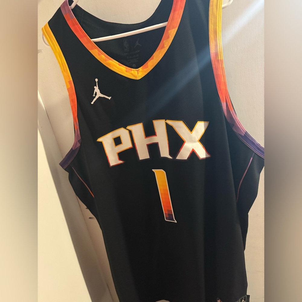 Phoenix Suns Devin Booker Statement Edition Jordan Jersey